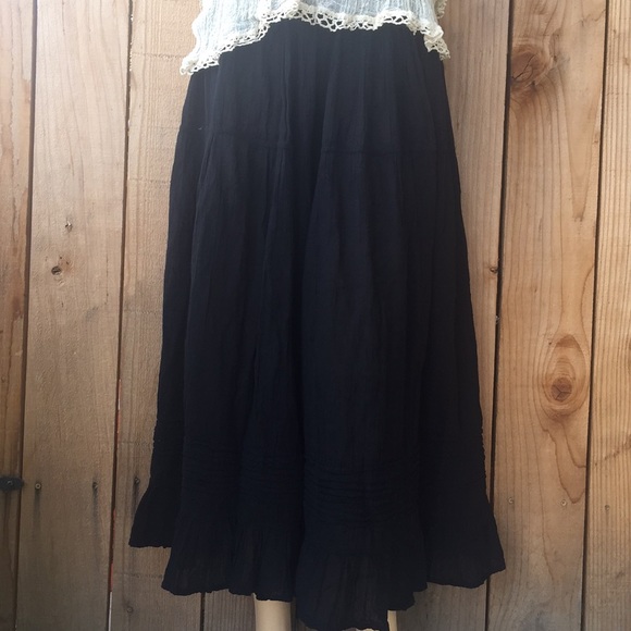 Mexican long skirts ONE SIZE Small to XL - Picture 5 of 7